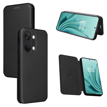 OnePlus Ace 2V/Nord 3 Flip Case - Karbonfaser