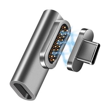 20-poliger Magnetischer PD-USB-C-Adapter für MacBook - 100W - Grau