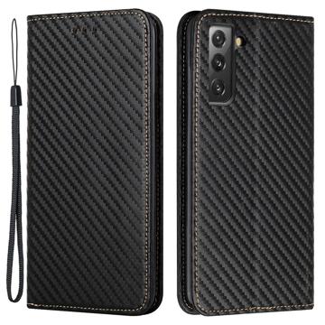 Samsung Galaxy S23+ 5G Wallet Hülle - Karbonfaser