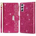 Starlight Serie Samsung Galaxy S23+ 5G Wallet Hülle - Rosa