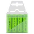 GP ReCyko+ 2700 Wiederaufladbare AA-Batterien 2600mAh mit Kunststoffbox - 4 Stk.