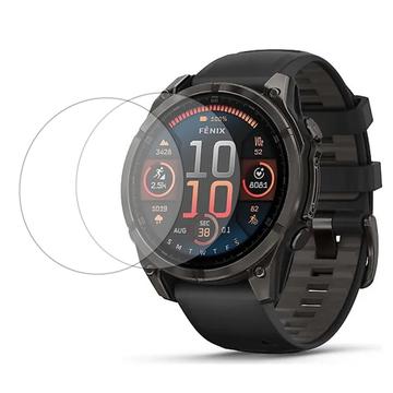 Garmin Fenix 8 Panzerglas - 9H - 47mm - 2 Stk.