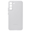 Samsung Galaxy S22+ 5G Leder Cover EF-VS906LJEGWW - Hellgrau