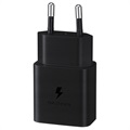 Samsung Schnell Reiseladegerät & USB-C Kabel EP-T1510XBEGEU - 15W - Schwarz