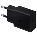 Samsung Schnell Reiseladegerät & USB-C Kabel EP-T1510XBEGEU - 15W - Schwarz