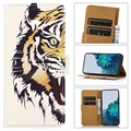 Glam Series Huawei Nova 10 Pro Wallet Hülle - Tiger