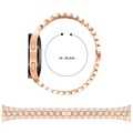 Samsung Galaxy Watch4/Watch4 Classic Glam Edelstahlarmband - Roségold