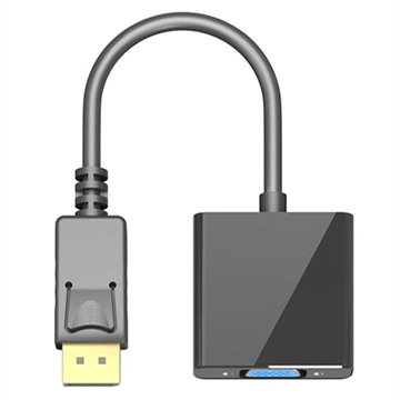 Mini DisplayPort auf VGA Adapter Kabel - Schwarz