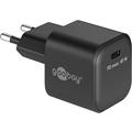 Goobay GaN Nano PD USB-C Ladegerät 45W - Schwarz