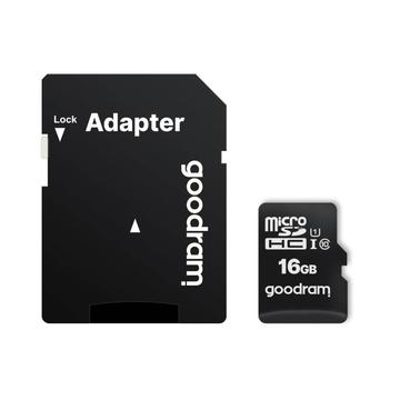 GoodRam MicroSDHC-Speicherkarte M1AA-0160R12 - Klasse 10 - 16GB