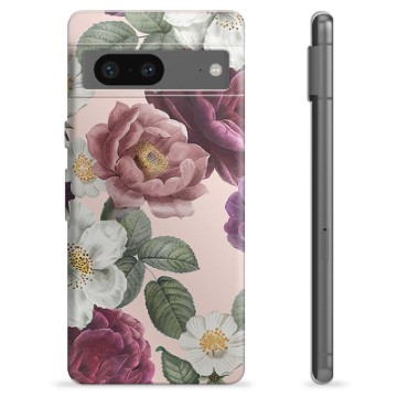 Google Pixel 7 TPU Hülle - Romantische Blumen