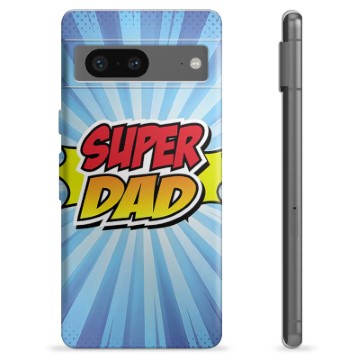 Google Pixel 7 TPU Hülle - Super Dad