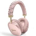 Guess G Cube Metallic Script Logo On-Ear Wireless Kopfhörer - Pink