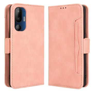 HTC U24 Pro Wallet Hülle mit Kartenhalter