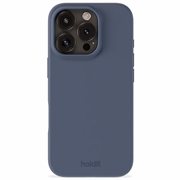 iPhone 16 Pro Max Holdit-Silikonhülle - Pazifikblau