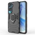 Honor 90 Lite/X50i Hybrid Case mit Ringhalterung - Schwarz