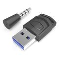 Honson HS-PS5101 Kopfhörer Bluetooth/3.5mm Audio Adapter - Sony PS5/PS4/PC - Schwarz