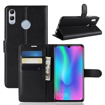 Huawei P Smart (2019) Wallet Schutzhülle mit Magnetverschluss - Schwarz