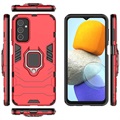 Samsung Galaxy M23/F23 Hybrid Case mit Ringhalterung - Rot