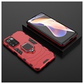 Xiaomi Redmi Note 11 Pro/Note 11 Pro+ Hybrid Case mit Ringhalterung - Rot