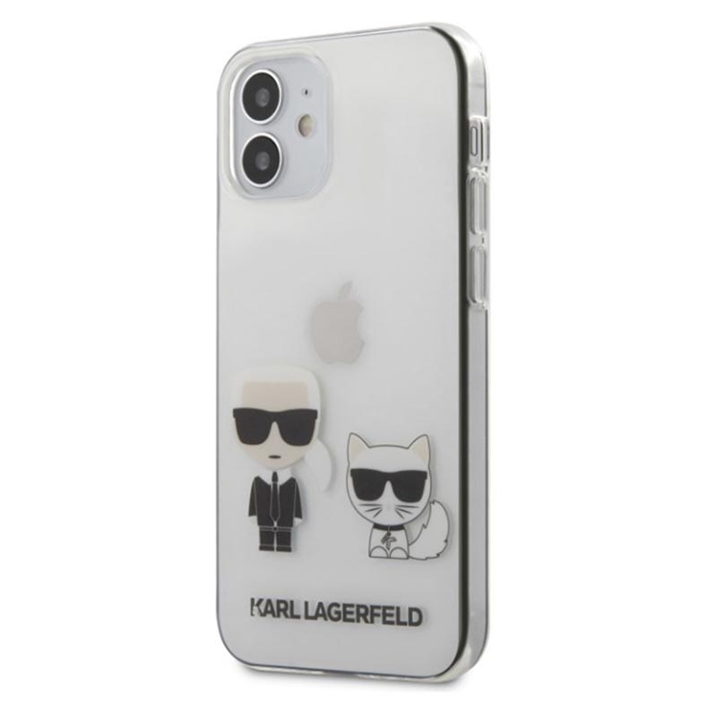 Karl Lagerfeld Durchsichtig iPhone 12 mini TPU Hülle - Karl & Choupette