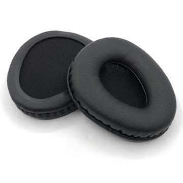 Leder-Ohrpolster aus Memory Foam für Beyerdynamic DT 131/DT 235/DT 231/DT 234/MMX 1/MMX 2 Kopfhörer - Ersatzpolster - Schwarz