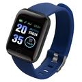 Lemonda D13 Smartwatch mit Herzfrequenz - Blau