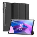 Lenovo Tab P11 Pro Gen 2 Dux Ducis Domo Tri-Fold Smart Folio Hülle - Schwarz