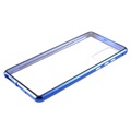 Samsung Galaxy Note20 Magnetisches Cover mit Panzerglas - Blau