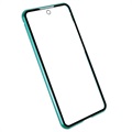 Samsung Galaxy S21 FE 5G Magnetisches Cover mit Panzerglas - Blau