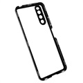 Sony Xperia 10 IV Magnetisches Cover mit Panzerglas - Schwarz