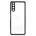 Sony Xperia 10 IV Magnetisches Cover mit Panzerglas - Silber