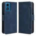 Motorola Moto G24 Power/G04/E14 Wallet Hülle mit Kartenhalter - Blau