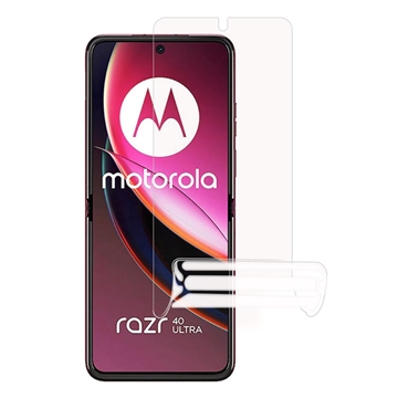 Motorola Razr 40/40 Ultra TPU Displayschutzfolie - Durchsichtig