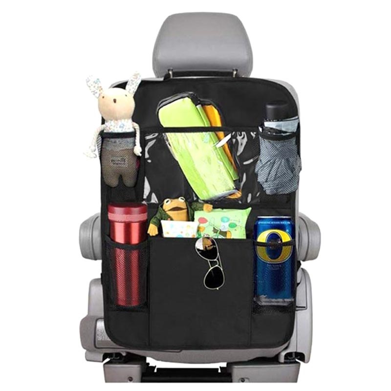 Multifunktionaler Autotisch und Auto Organizer für den Rücksitz mit  Getränkehalter und Handyhalter