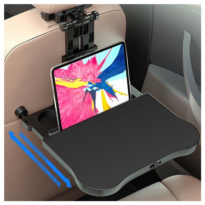 Kaufe Verstellbarer Autositz-Reisetisch, multifunktionales, faltbares  Auto-Rücksitz-Essenstablett, Autotisch mit