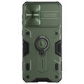 Nillkin CamShield Armor Samsung Galaxy S21+ 5G Hybrid Hülle - Armee Grün