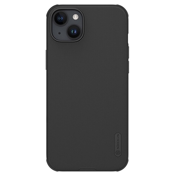 iPhone 15 Plus Nillkin Super Frosted Shield Pro Hybrid Hülle - Schwarz