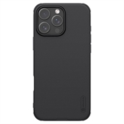 iPhone 16 Pro Nillkin Super Frosted Shield Pro Hybrid Hülle - Schwarz