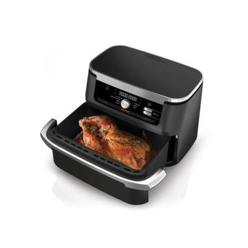 Ninja AF500DE Foodi FlexDrawer Dual-Luftfritteuse - 10,4l - Schwarz