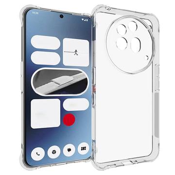 Nothing Phone (3a) Pro Stoßfeste TPU Hülle - Durchsichtig