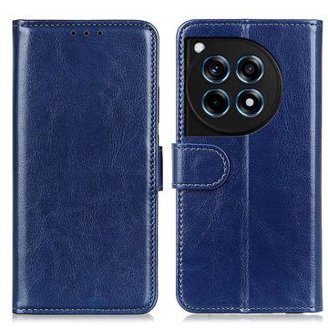 OnePlus 12R/Ace 3 Wallet Schutzhülle mit Magnetverschluss - Blau