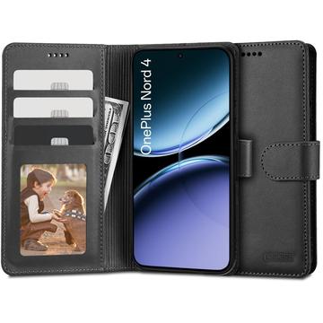 OnePlus Nord 4 Tech-Protect Wallet Hülle W. Magnet & Stand - Schwarz