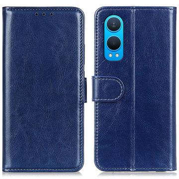 OnePlus Nord CE4 Lite/Oppo K12x Wallet Schutzhülle mit Magnetverschluss - Blau