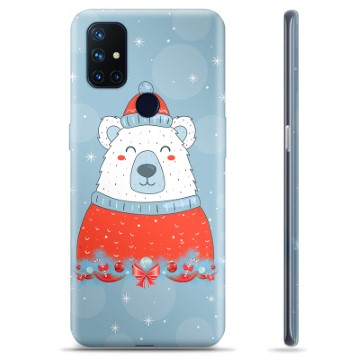 OnePlus Nord N10 5G TPU Hülle - Weihnachtsbär