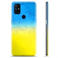 OnePlus Nord N10 5G TPU Hülle Ukrainische Flagge - Zweifarbig