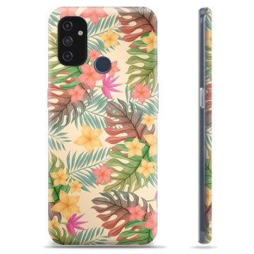 OnePlus Nord N100 TPU Hülle - Pinke Blumen