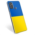 OnePlus Nord N100 TPU Hülle Ukrainische Flagge - Gelb und Lichtblau