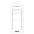 Samsung Galaxy Z Flip4 5G Clear Slim Cover EF-QF721CTEGWW - Durchsichtig