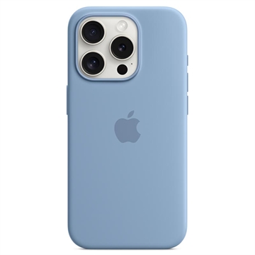 iPhone 15 Pro Apple Silikon Case mit MagSafe MT1L3ZM/A - Winterblau